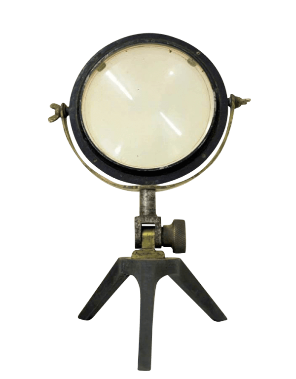 A Rare Set Of 19Th Century Scientific Mirror Lenses